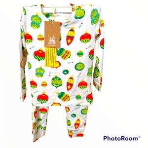 Angel Dear bamboo holiday ornament pajamas